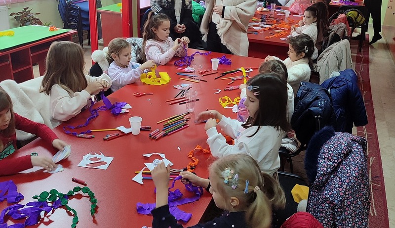 Kreativne radionica za najmlađe u Narodnoj biblioteci Srebrenica