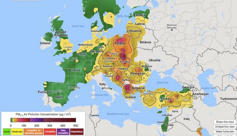 Dišemo najlošiji vazduh u Evropi