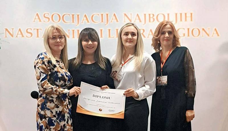 Srebrenički Poletarac na konferenciji prosvjetnih radnika