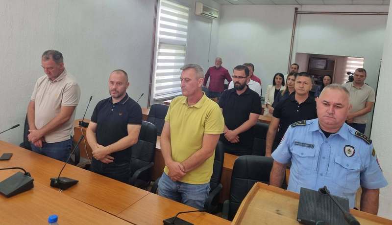 Počast žrtvama rata u Skupštini opštine Srebrenica